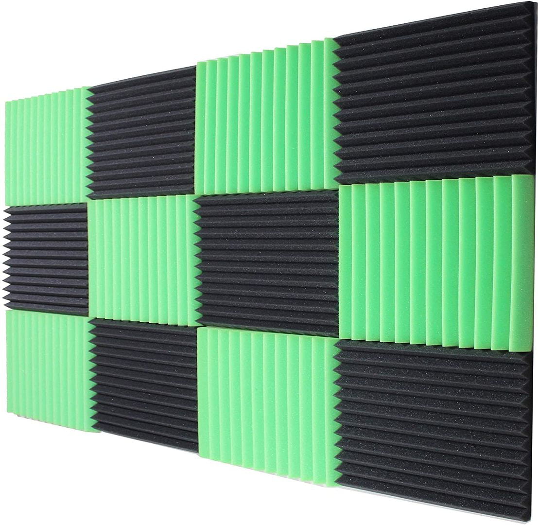 12 Pack Acoustic Panels Studio Foam Wedges 1x12x12