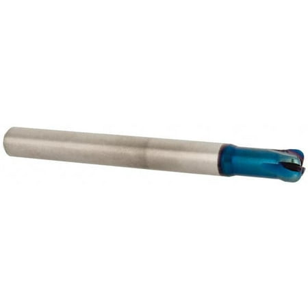 

Accupro 1/4 Diam 4 Flute Single End Solid Carbide 1/16 Corner Radius End Mill Blue 2-1/2 OAL 0.1 LOC 1/4 Shank Diam 0° Helix RH Cut RH Flute Centercutting 1/2 Extended Reach