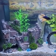 thumbnail image 2 of Holzlrgus Aquarium Ornaments Resin Castle Decorations - Fish Tank Supplies Accessories, Eco-Friendly Fish Tank Castle Aquarium Ornament, 2 of 7