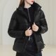 thumbnail image 1 of Chaquetas y abrigos casuales con capucha y manga larga para mujer Chaqueta acolchada informal con cuello alto y capucha de manga larga para mujer Parte superior de poliéster para mujer, 1 of 5