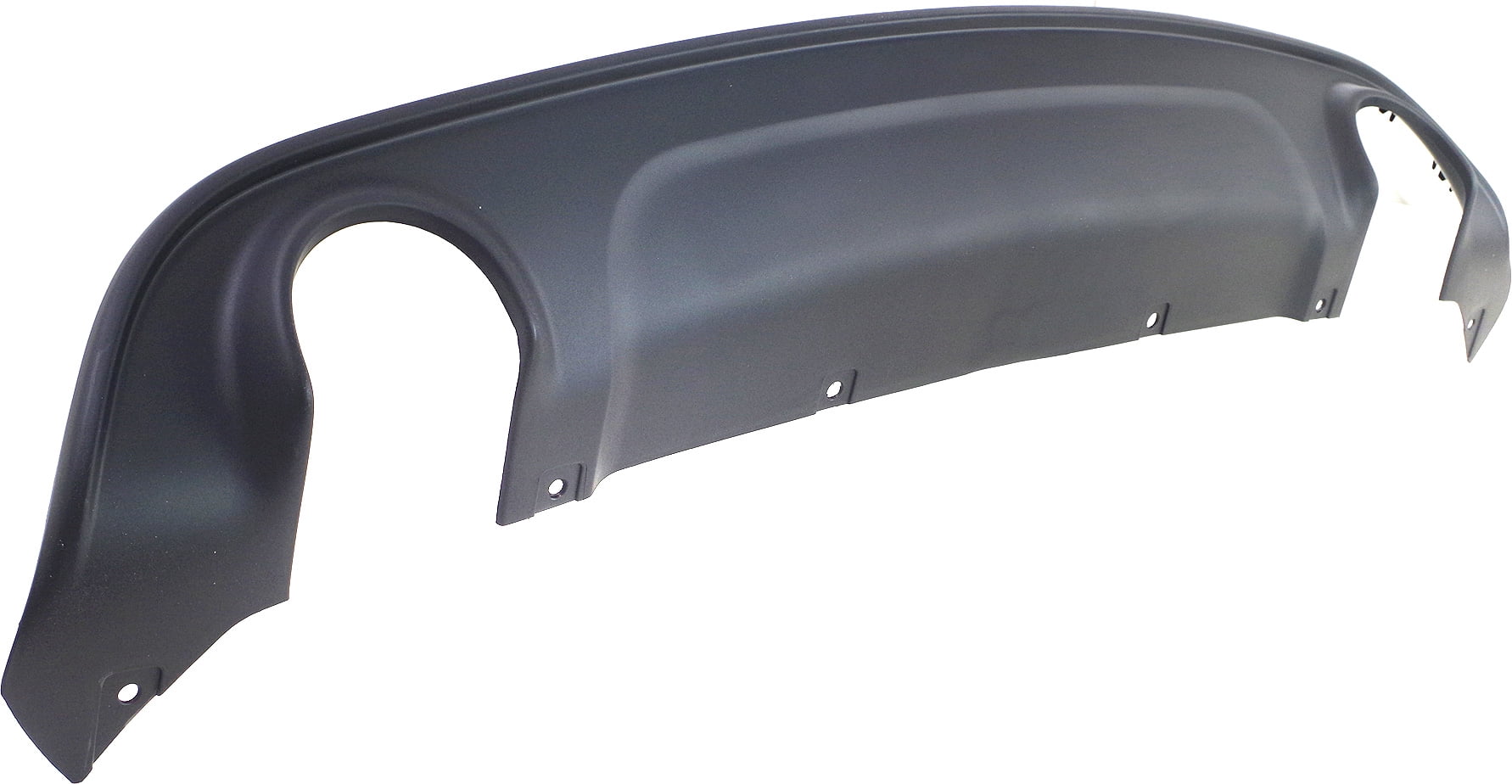Replacement REPD764304 Valance Compatible with 2015-2020 Dodge Charger Rear Lower Bumper Cover Textured