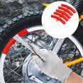 thumbnail image 2 of Unique Bargains 2 Pcs ABS Wheel Protector Tire Changing Tyre Changer Guard Rim Tools for Motorcycle Car ATV 15cm Red, 2 of 6