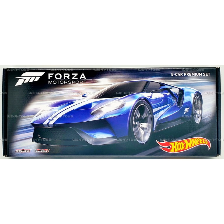 Hot Wheels FORZA Motorsport 5 Car Premium Set 2016 Mattel 50787