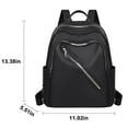 thumbnail image 3 of Fashion Ladies Backpack Wallet Burglarproof Casual Backpack Casual Backpack Laptop Backpack Black D, 3 of 7