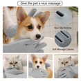 thumbnail image 4 of Guantes de aseo para mascotas COMMEMA Gentle Dog Bathing Shampoo Brush, 4 of 7