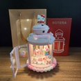 thumbnail image 3 of New music KT cat Hello Kitty DIY handmade birthday gift night light iron candlestick European high-end, 3 of 5