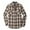 Khaki-2, variant on Mens Flannel Plaid Shirts Classic Long Sleeve Button Down Henleys Blouse Regular Fit Casual Shirt Jacket Tops