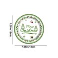 thumbnail image 3 of Vajilla para fiesta temática navideña, paquete de 16, árbol de Navidad, suministros desechables para fiesta de cumpleaños, 3 of 5