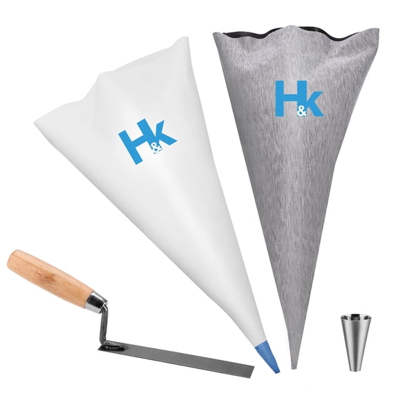 HK Grout Bags for Masonry and Tile Grouting, 13" by 24"
