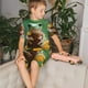 thumbnail image 4 of Balery Tree Frog Sitting On Sunflowes Conjunto de Pijama Infantil de Manga Corta con Estampado – Ropa de Dormir de Algodón Suave-X-Large, 4 of 6