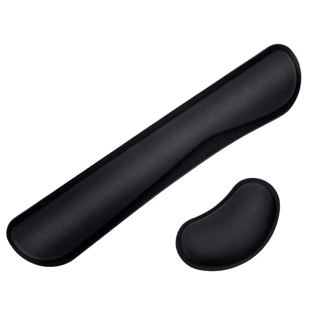 Mouse Wrist Rest Pad Keyboard Wrist Rest Support Memory Foam Set for