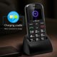 thumbnail image 5 of artfone+ Teléfono Celular para Personas Mayores Desbloqueado con Botones Grandes - Botón SOS - Radio FM - Caja de Altavoz - Batería de 1400mAh - Linterna y Estación de Carga, Negro Sincero Electrónica, 5 of 5