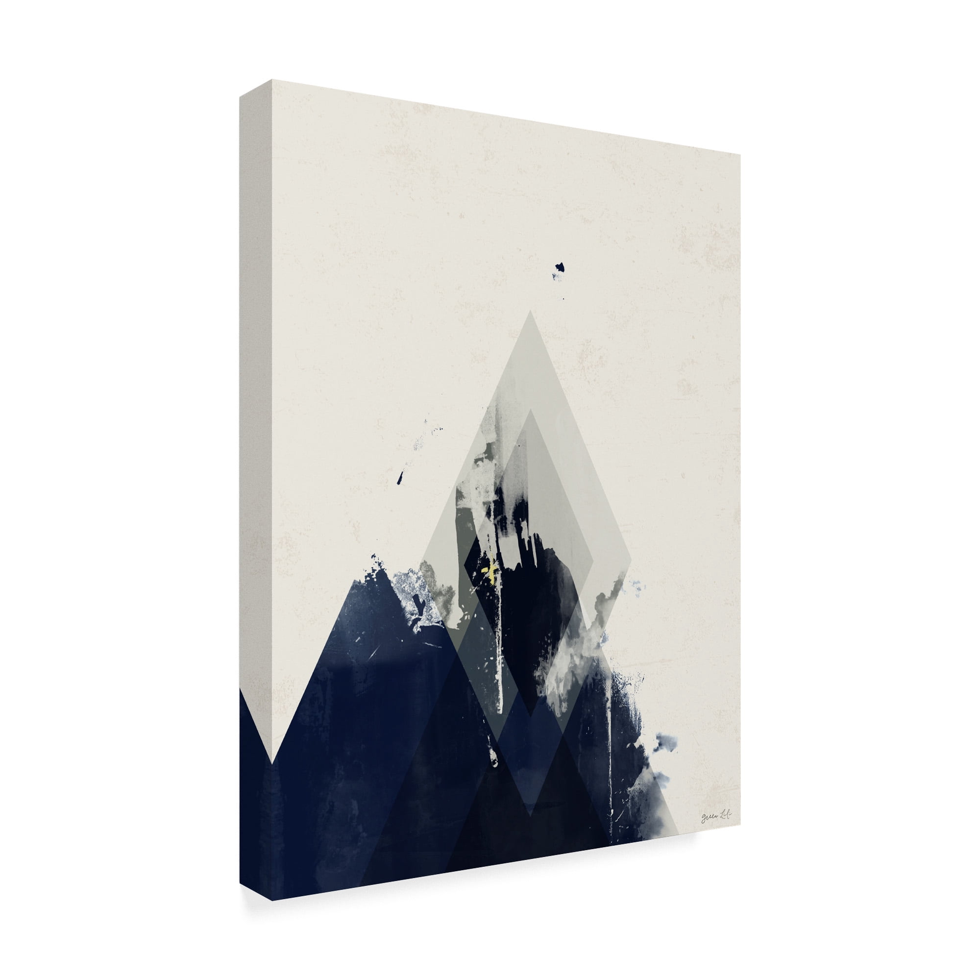 Trademark Fine Art 'Beneath the Surface I' Canvas Art by Green Lili