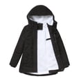 thumbnail image 3 of Parka de invierno para mujer, abrigo de invierno grueso, cálido y largo con capucha de piel, chaqueta de invierno, chaqueta de exterior para invierno, 3 of 6