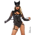 thumbnail image 3 of Leg Avenue Womens Villainess Vixen  Cat Costume, 3 of 5