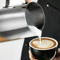 thumbnail image 4 of Milk Frothing Pitcher, ENLOY 20 oz Stainless Steel Creamer Frothing Pitcher, Perfect for Espresso Machines, Milk Frothers, Latte Art (600 ml), 4 of 8