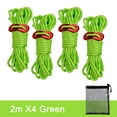 thumbnail image 1 of ZZwxWA Online Shopping Outdoor Camping Tent Rope 4mm Thick Reflective Rope Draw Rope 2 Meters Wind Rope, 1 of 5