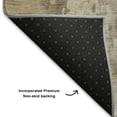 thumbnail image 5 of Addison Rugs Mayfield Premium Machine Washable Transitional Abstract Tan Rectangle Rug, 5' x 7'6", 5 of 6