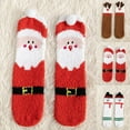 thumbnail image 4 of XEGLSBU 2 Pack Christmas Stocking Stuffers for Adults Funny Stockings Fashionable Pattern Cartoon Cute Christmas Winter Warm and Comfortable Casual Socks One Size, 4 of 7
