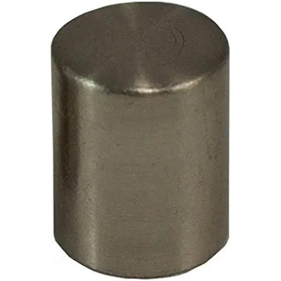 Urbanest Cylinder Lamp Finial, 5/8 Inch Tall, Brushed Nickel – Decorative Lamp Shade Finial for Table & Floor Lamps- 1 Piece