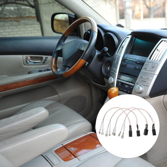 OUNONA 4-Pack Speaker Wire Adapter for Car Subwoofer Installation and Audio System Connection