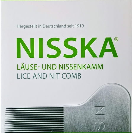 Nisska Professional Lice n Nit comb (Best Nit Comb Ever)