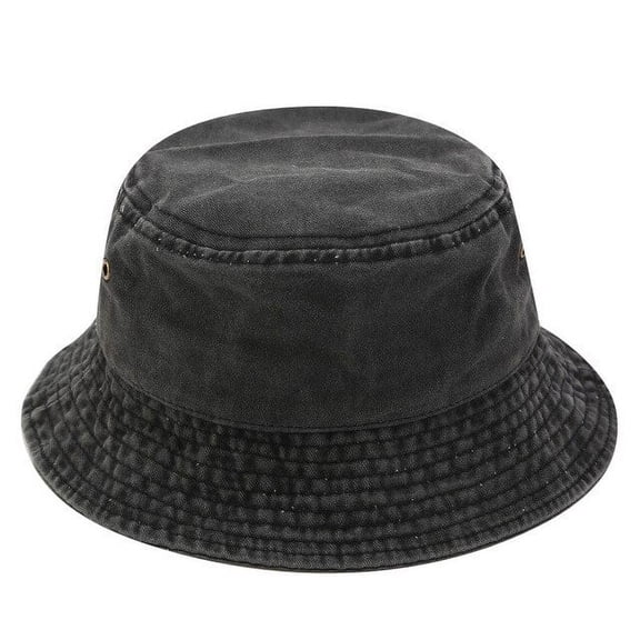 CoCopeaunts Unisex Solid Cotton Bucket Hats Sunscreen Women Summer Panama Hat Men Sunbonnet Visors Outdoor Fisherman Hat Beach Cap