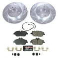 thumbnail image 3 of PowerStop Front Z23 Evolution Sport Carbon-Fiber Ceramic Brake Pad and Drilled & Slotted Rotor Kit Fits: BMW Select Models K8112, 3 of 10