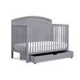 Carter's by DaVinci Under Crib Trundle for Extra Storage in Grey