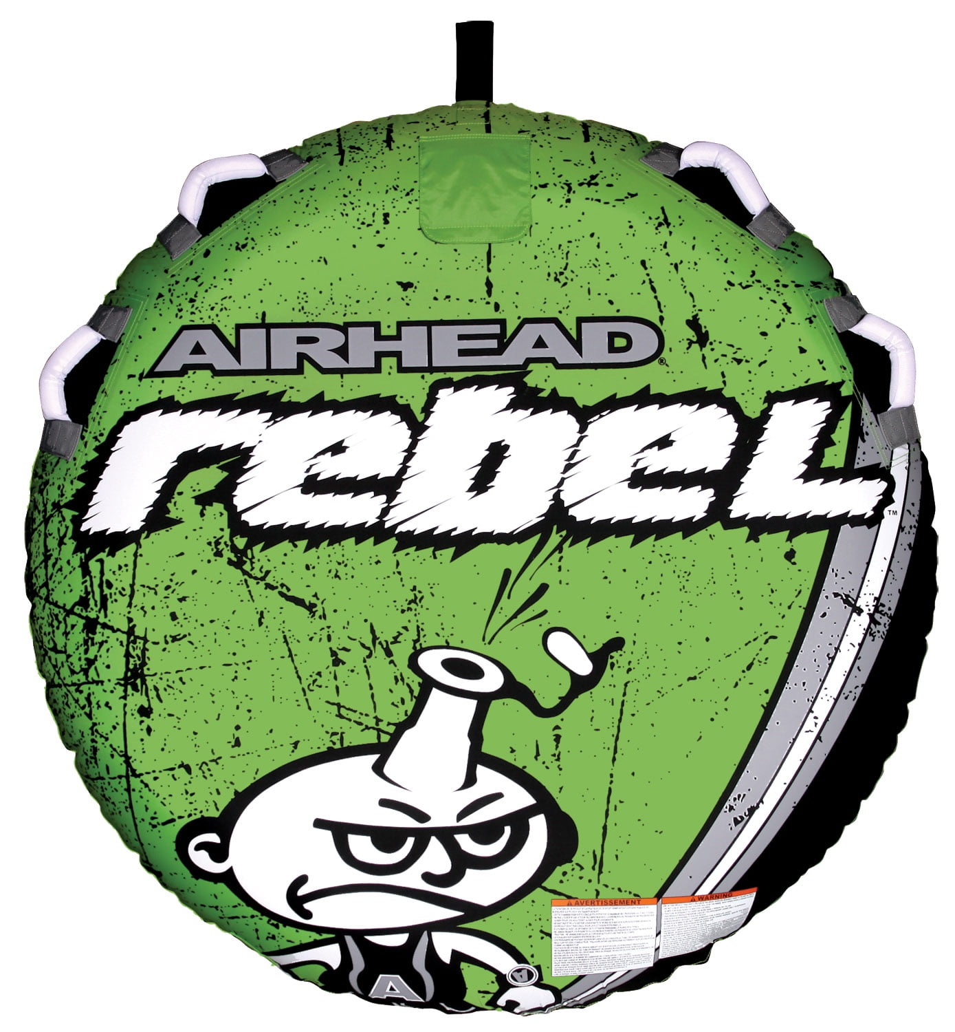 REBEL Towable Tube, Rope and Pump Kit by AIRHEAD SPORTS GROUP