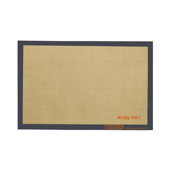 Silpat Roul' Pat Perfect Pastry Jumbo Size Non-Stick Silicone Countertop Workstation Mat, 23" x 31.5", Black, (ADN800585-00) C104