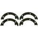 thumbnail image 1 of BALATAS DE TAMBOR GRAND CARAVAN 1997 al 2000 DODGE V6 3.8L Traseras WAGNER ., 1 of 4