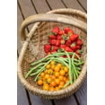 thumbnail image 2 of Horton, Janet 17x24 Black Ornate Wood Framed with Double Matting Museum Art Print Titled - Issaquah-Washington State-USA Basket of freshly picked strawberries, 2 of 4