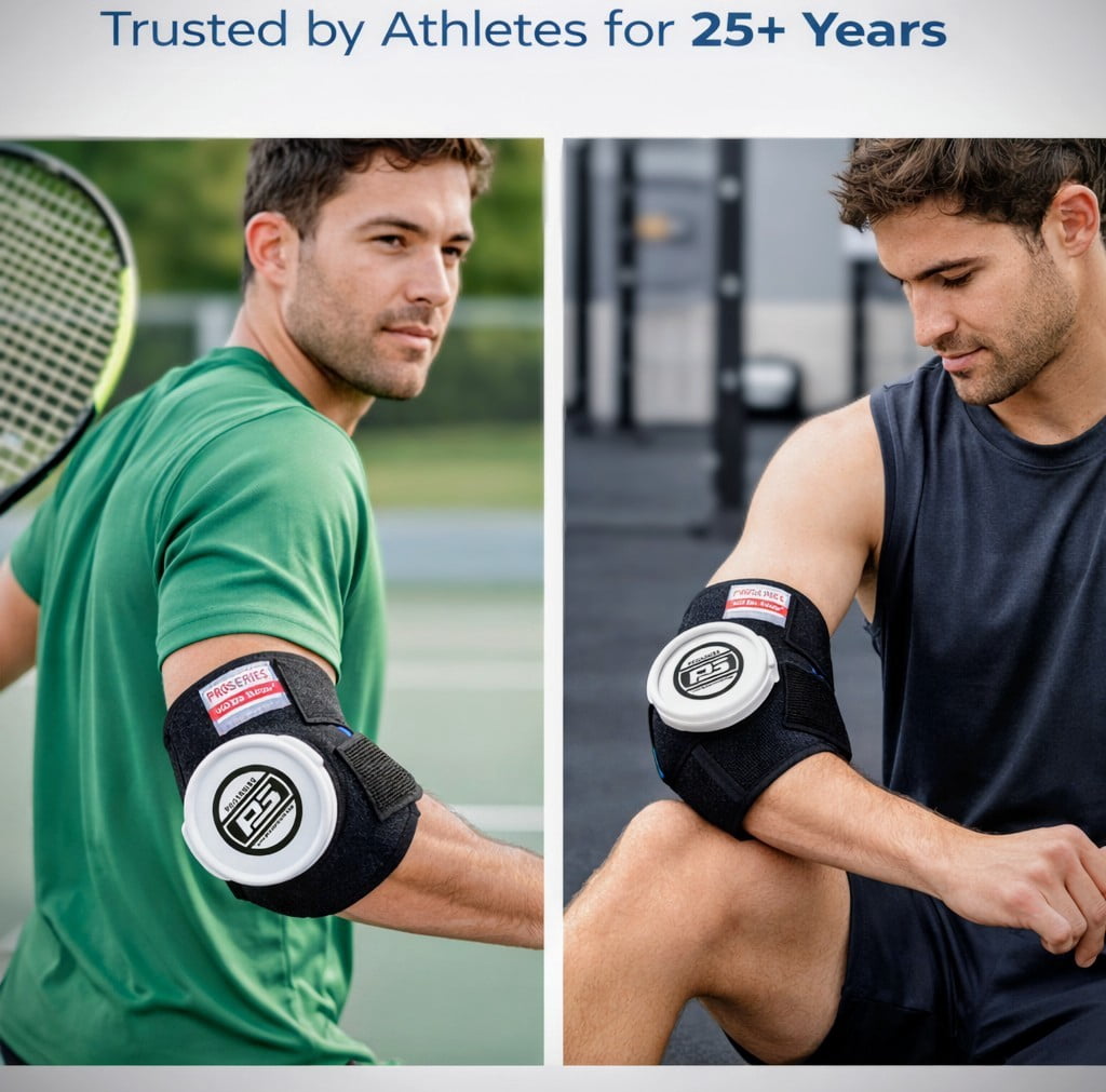 Tennis Elbow Ice Pack and Wrap