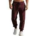 thumbnail image 6 of Running Joggers - Comfortable Breathable Sweatpants with Pockets and Elastic Waistband for Casual Office Style, 6 of 10