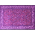 thumbnail image 1 of Ahgly Company Indoor Rectangle Persian Purple Traditional Area Rugs, 6' x 9', 1 of 4