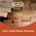 thumbnail image 3 of Camaflexi Mid Century Slat Bed Solid Wood Bed Frame with Headboard, Queen, Scandinavian Oak, 3 of 8