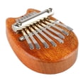 thumbnail image 3 of Mini Thumb Piano, Intuitive Layout Gift Unique Shape Mini Kalimba Lightweight With Lanyard For Beginner For Collection, 3 of 8