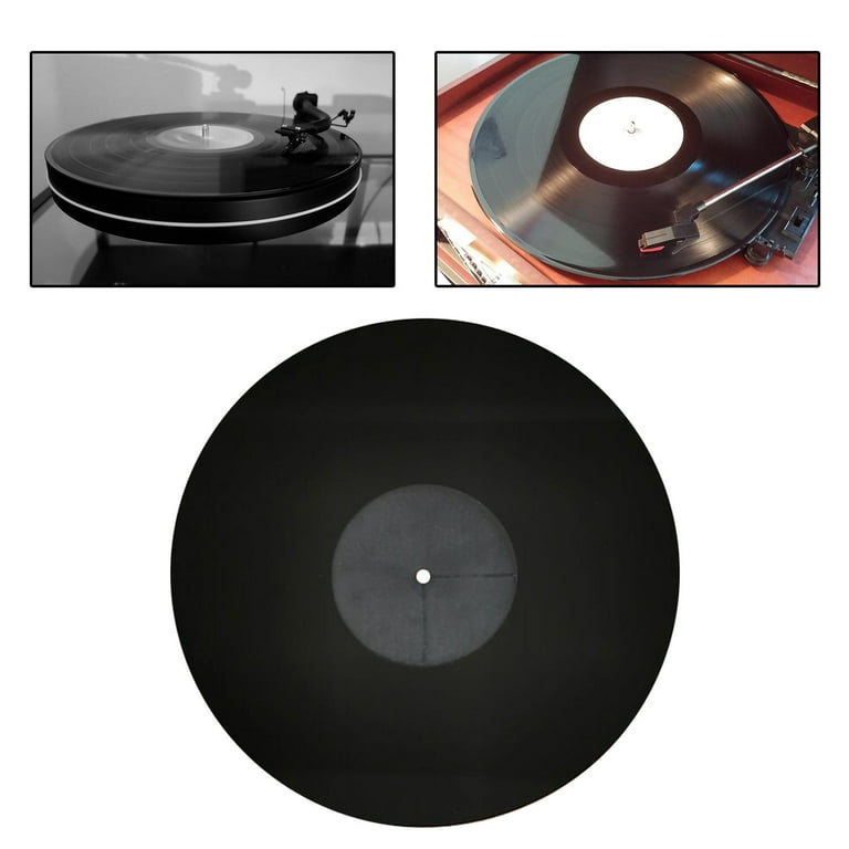 Pro Spin Acrylic Turntable Mat - Platter Slipmat for 12 Vinyl Vintage Record