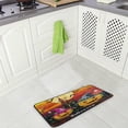 thumbnail image 2 of GZHJMY Funny Halloween Pumpkin Kitchen Rugs, 39"x20",Non Slip Washable Cushioned Carpets Polyester AntiFatigue Comfort Porch Floor Mat Doormat Halloween Decoration, 2 of 7