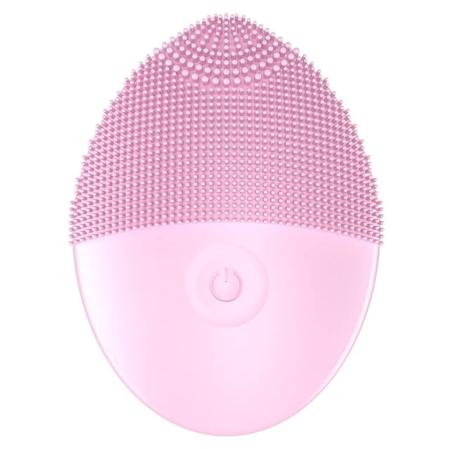 Limpiador facial eléctrico, instrumento de masaje facial, instrumento de belleza con carga USB, instrumento de belleza para el hogar, limpiador facial de silicona