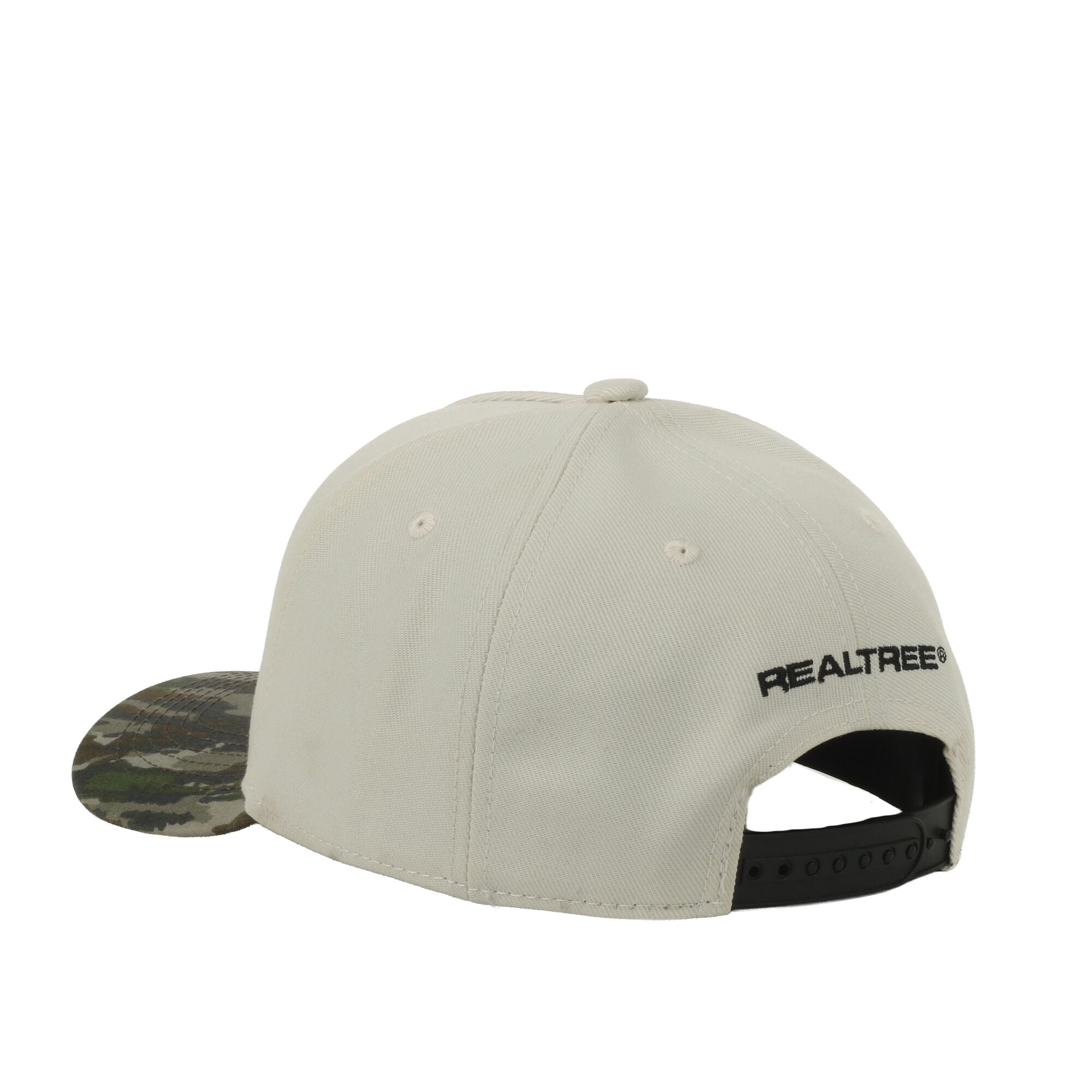 Realtree® Original Camo Hunting Cap – Structured Full Fabric, Hook & Loop, One Size