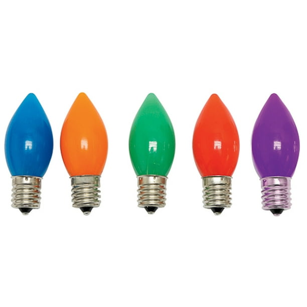 CELEBRATIONS UTTT4213 LED C9 REPLACEMENT BULB ASSORTED