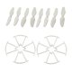 thumbnail image 3 of 16pcs Quadcopter Propellers & Blade Protectors for SYMA X20 X20W Spare Parts, 3 of 5