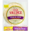 Casa Valdez: Tortillas Flour Snack Size Bread, 12 Oz