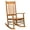 Original Wood - Wave Back, variant on Ktaxon Wooden Rocking Chair, Wood Rocker, Patio  Chair, Wooden Rocker, Wood Chair for Outdoors and Indoors, Patio Lawn, Yard, Black