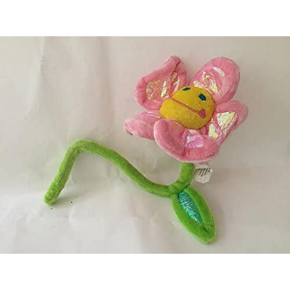 Plush Appeal 15" Daisy Flower Shining Rose Plush Smiley Velvet Soft Polyester Fiber Doll Toy New