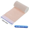 thumbnail image 2 of 6 Rouleaux de Bandage Élastique Rayé Bandage de Compression pour Jambes Bandage Élastique Bande Auto-Adhésive Bandage Extensible Bandage Auto-Adhésif Polyester 450.00X10.00X0.20CM, 2 of 5