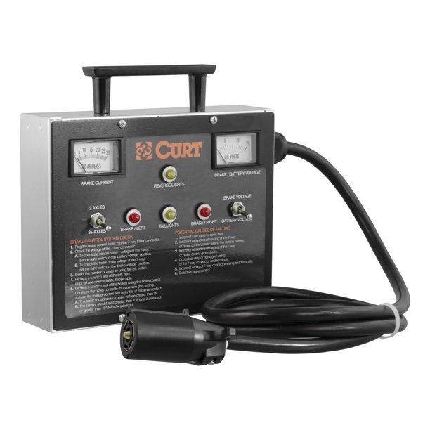 CURT 7Way RV Blade Brake Control Tester