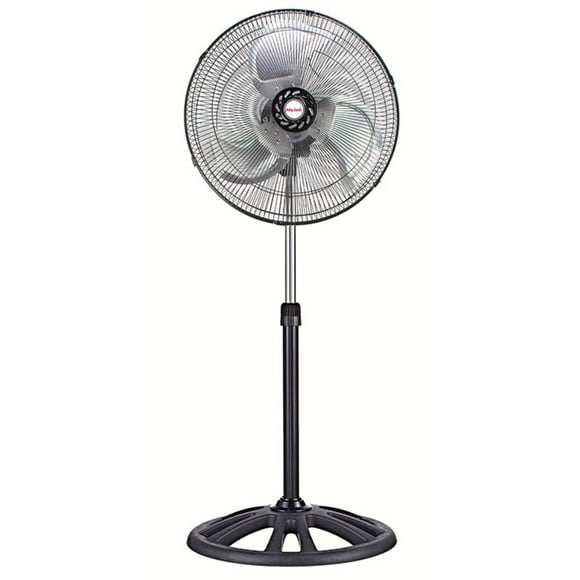 Ventilador de Pedestal MYTEK 3397 18 Pul 3 Vel 110W Metal gris